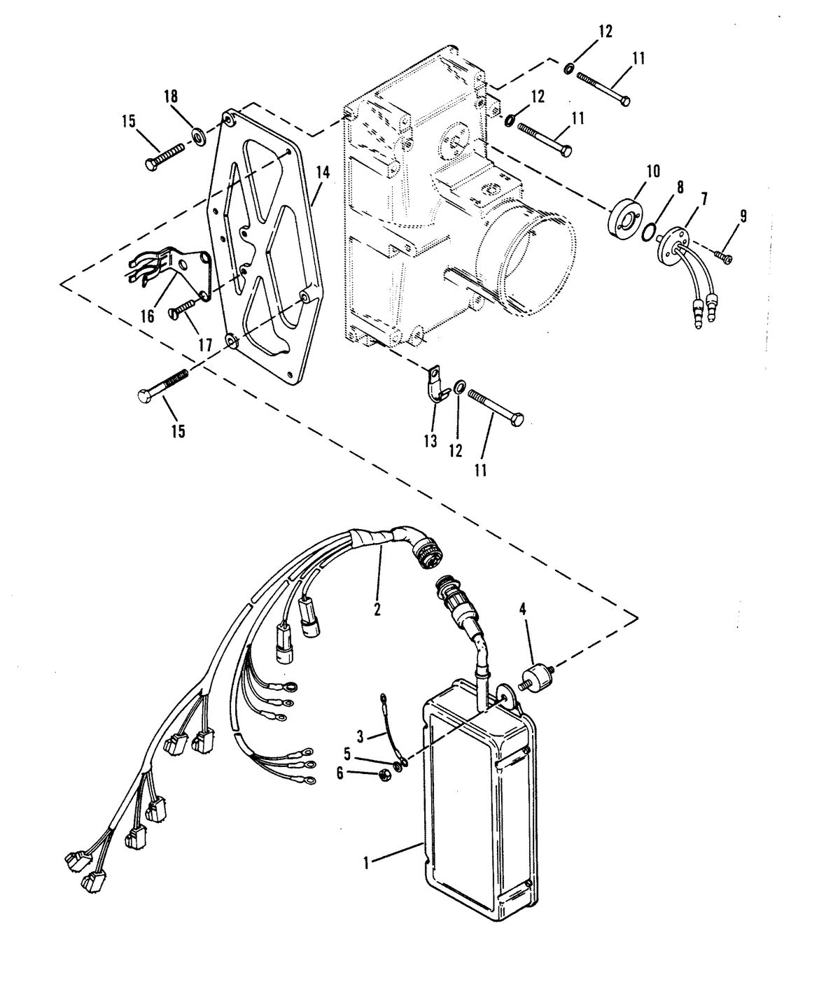 RACE OUTBOARD 2.5L EFI 2.5L EFI OFFSHORE E.F.I. CONTROL BOX