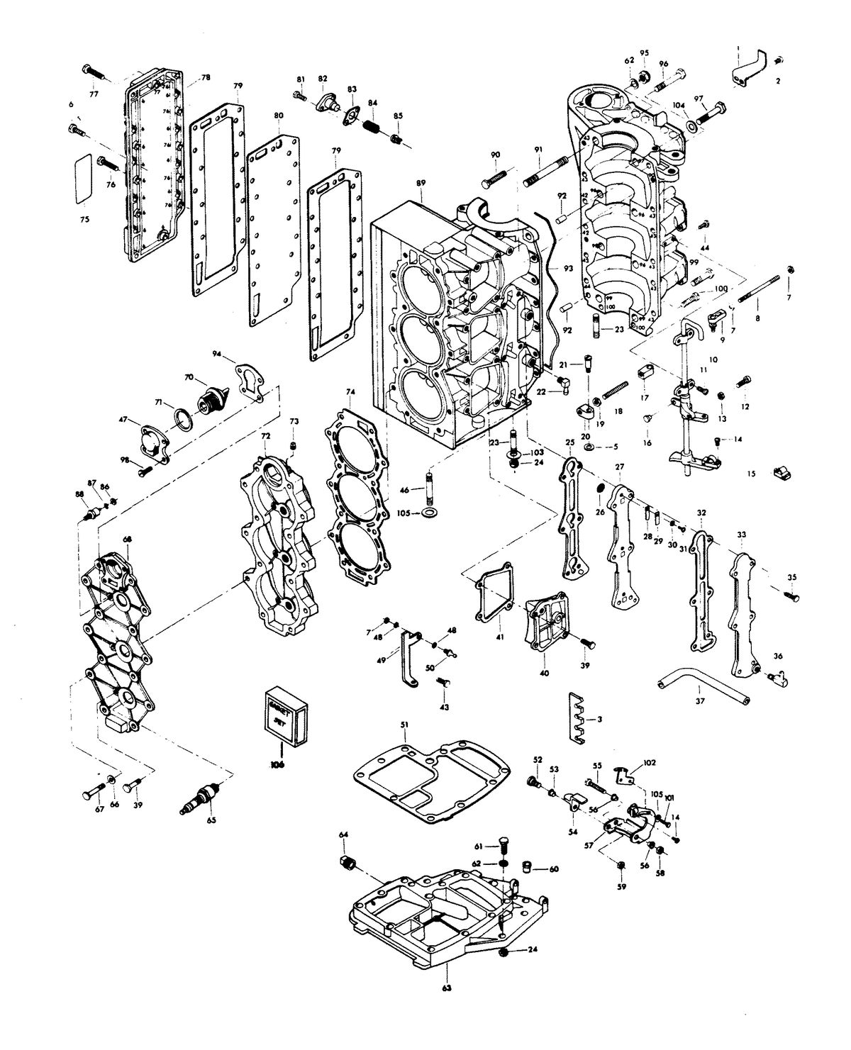 CHRYSLER 75 H.P. POWERHEAD
