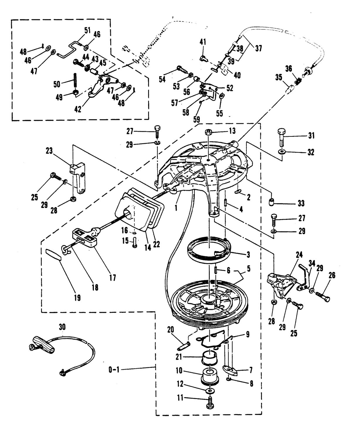 MARINER MARINER 25 RECOIL STARTER