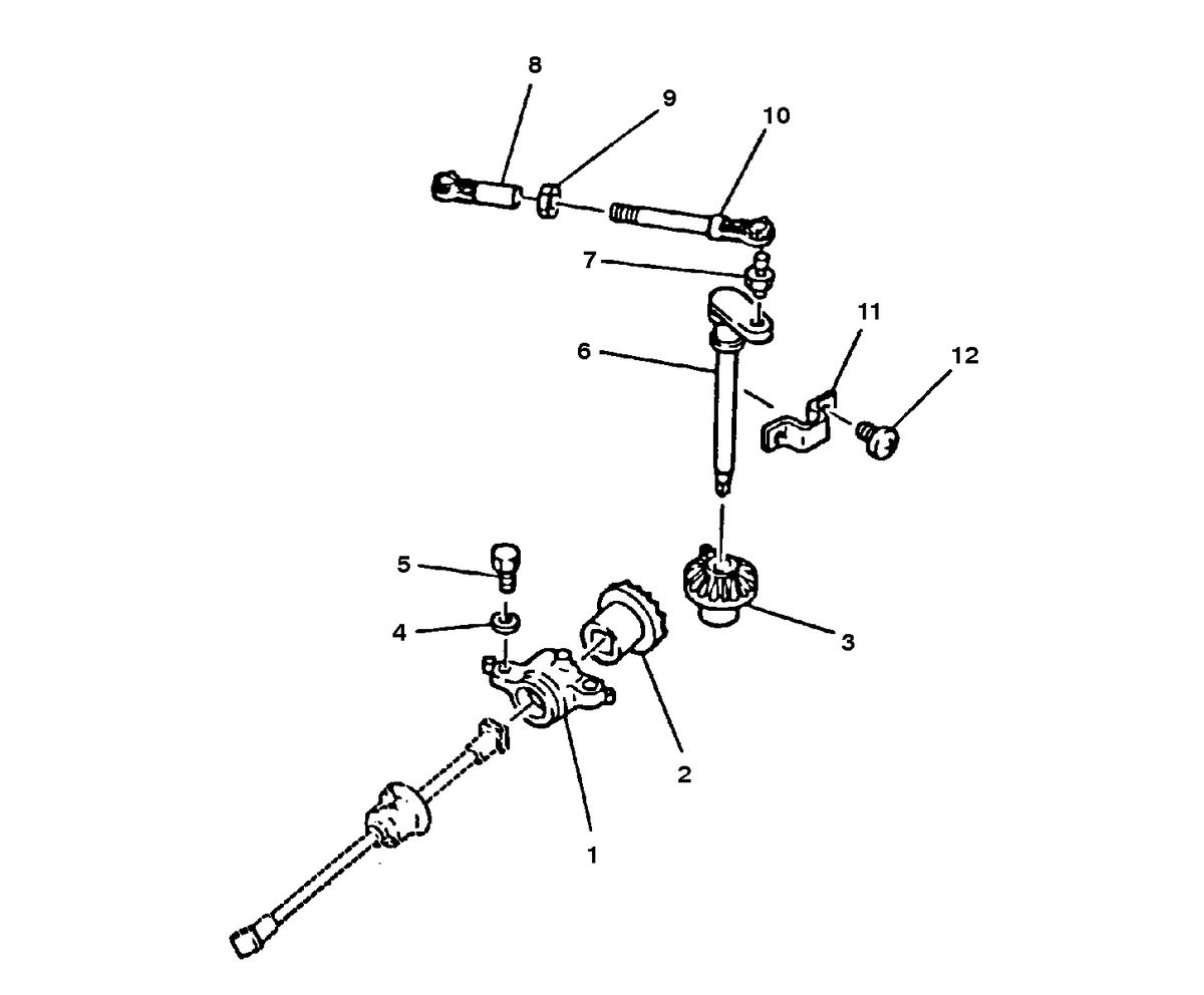 MERCURY/MARINER 15 H.P. K THROTTLE LINKAGE