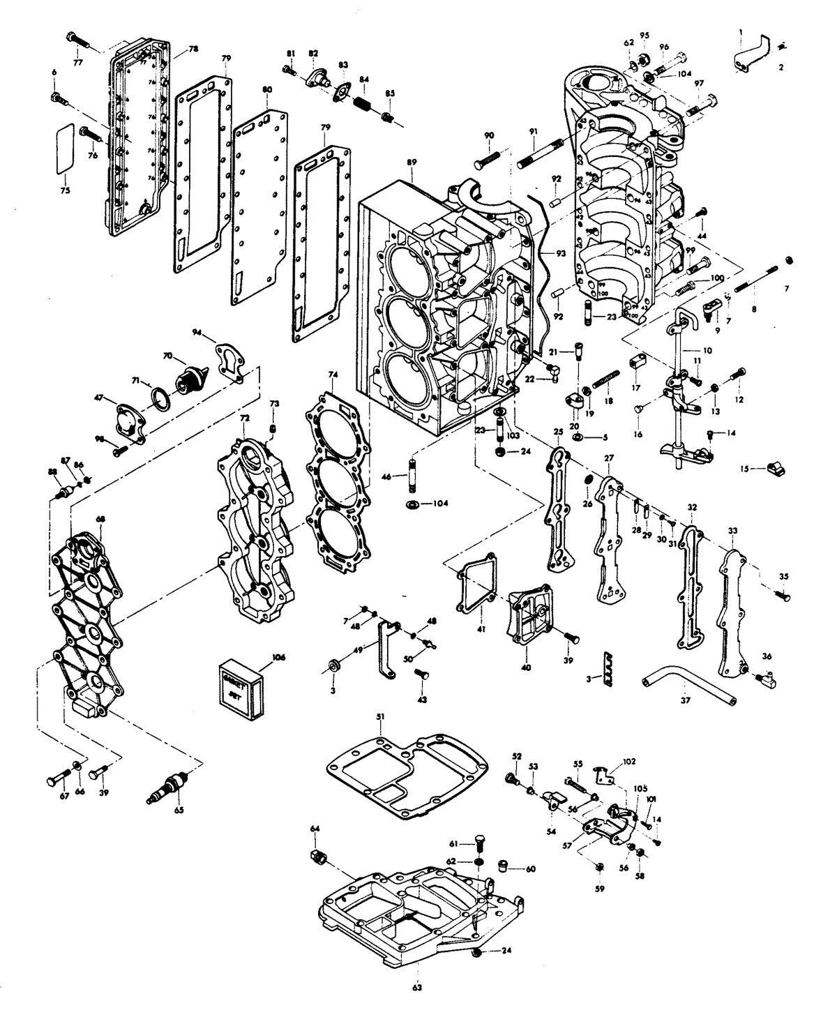 CHRYSLER 85 H.P. POWER HEAD