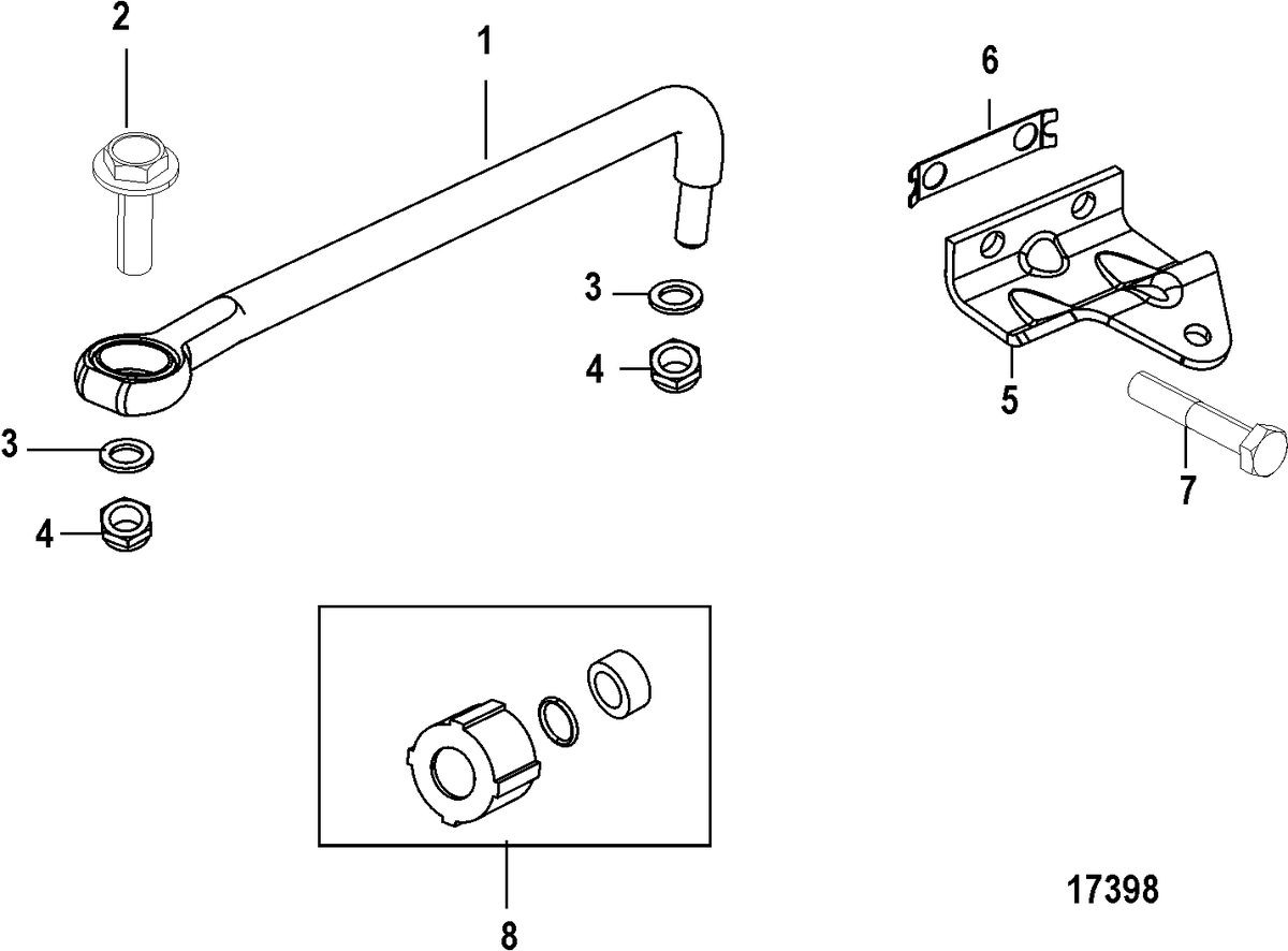 ACCESSORIES STEERING SYSTEMS AND COMPONENTS Attaching Kit(41323A2 / A03)