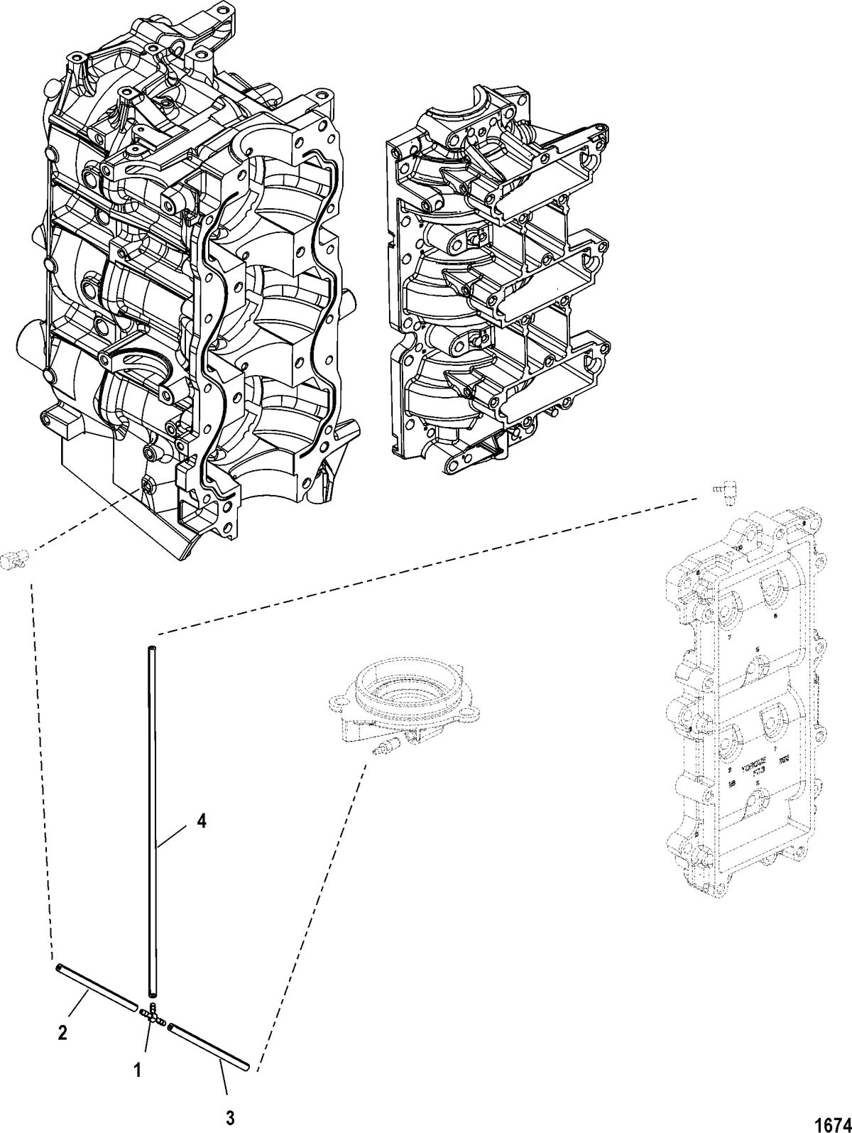 MERCURY/MARINER 75/90/115 DFI Bleed System
