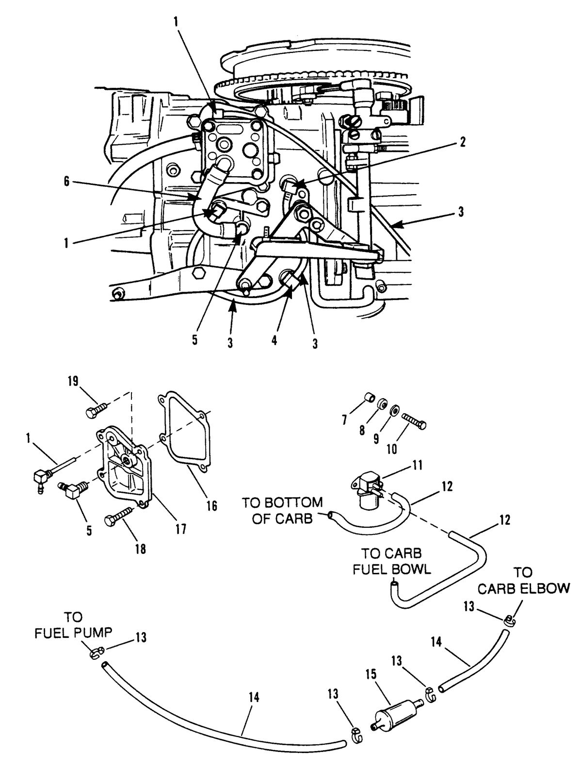 FORCE 40/50 H.P. RECIRCULATION AND PRIME SYSTEM (92C) E065372,E093699