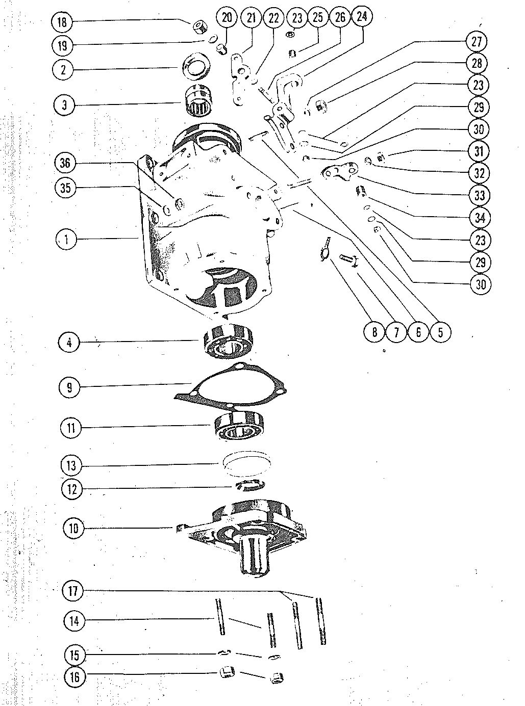 MARK MARK 25 CRANKCASE
