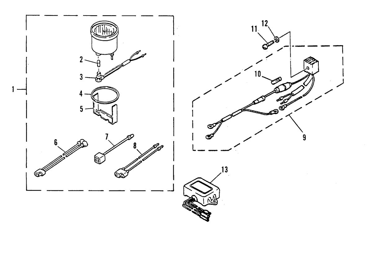 MARINER 55 HP OPTIONAL PARTS