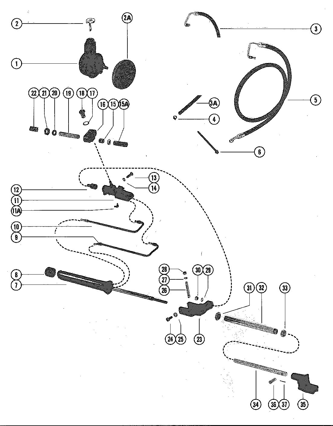 MERCRUISER 898 (1.50 RATIO) 1228 (1.50 RATIO) 1250 (1.32 RATIO) POWER STEERING KIT