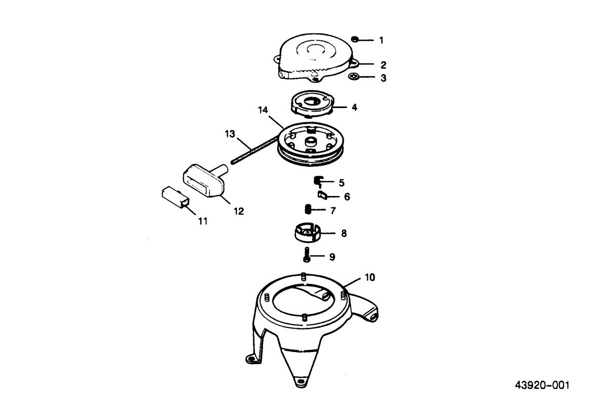 SEARS SEARS 5 H.P. STARTER