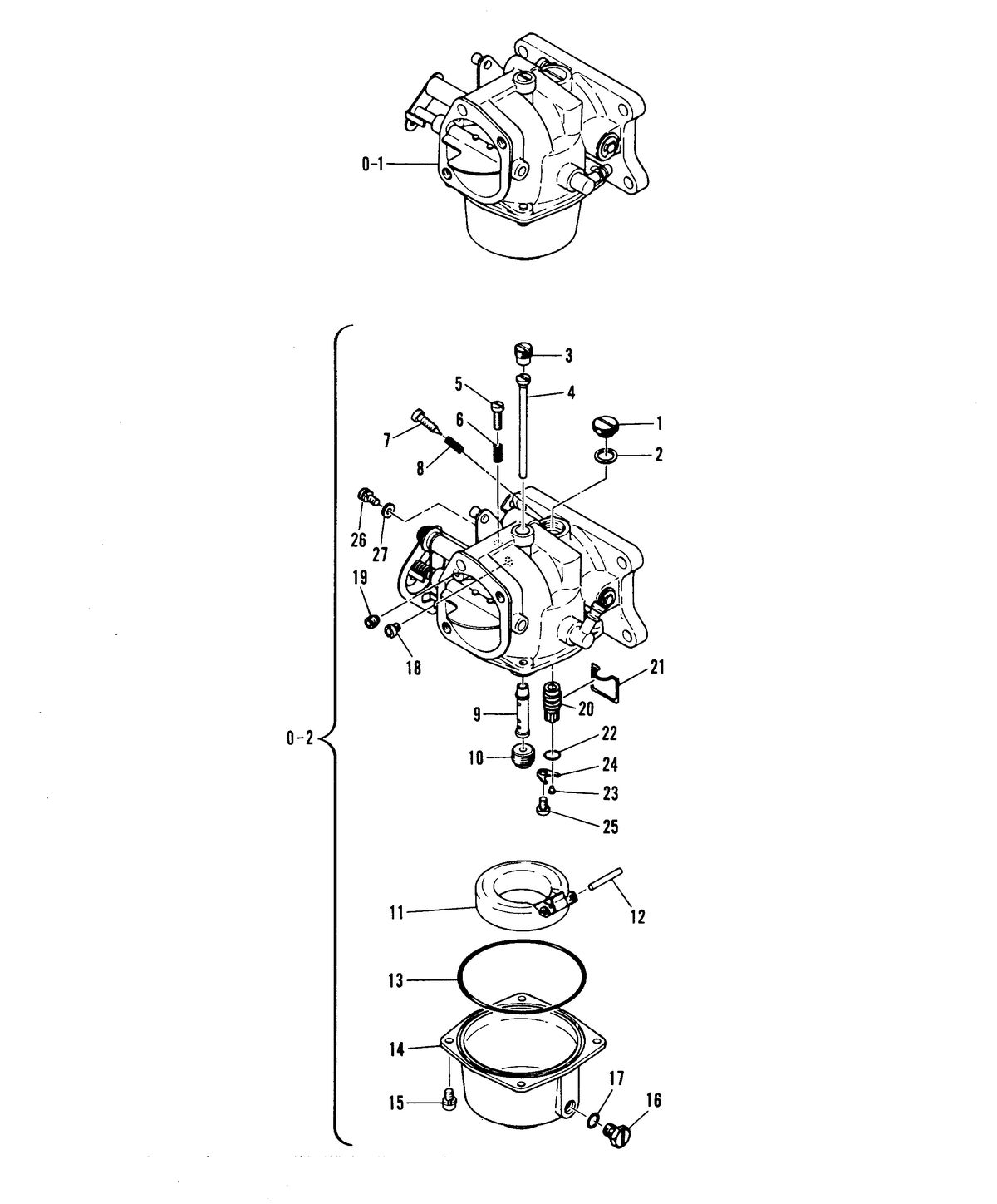 MARINER 55 HP CARBURETOR