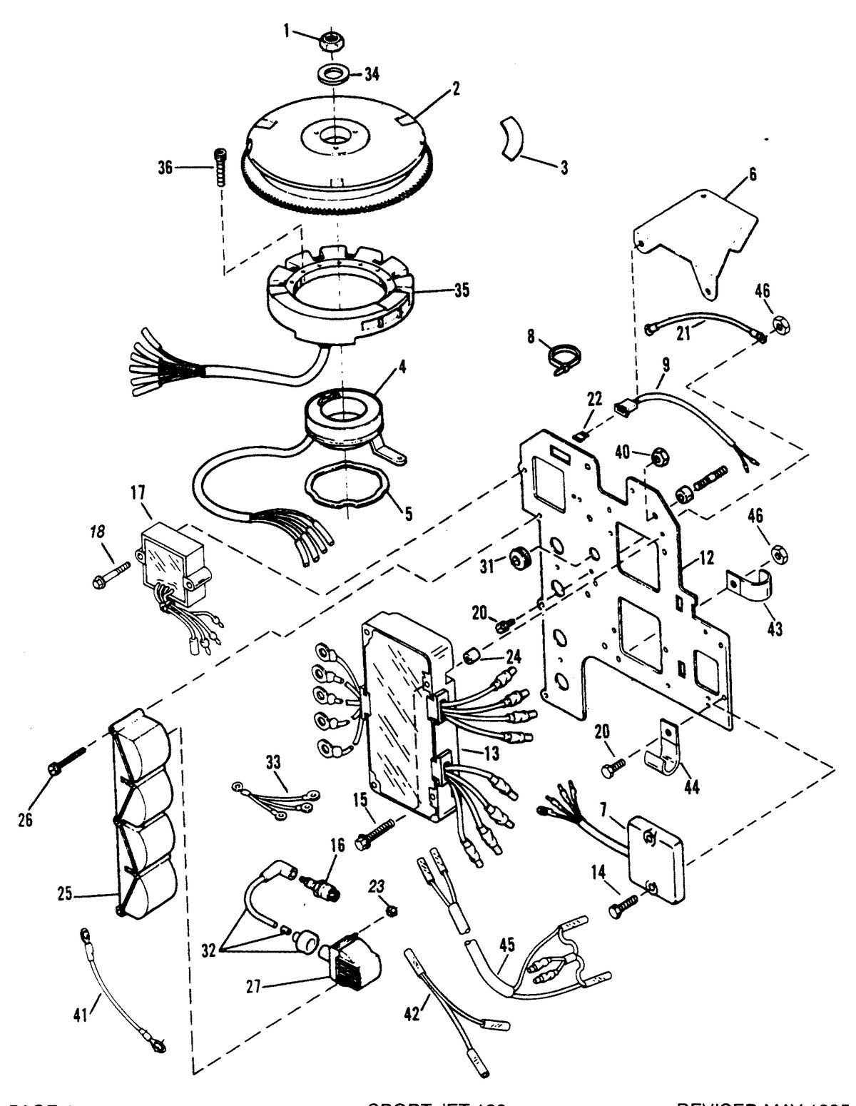 SPORTJET SPORT JET 120 IGNITION COMPONENTS