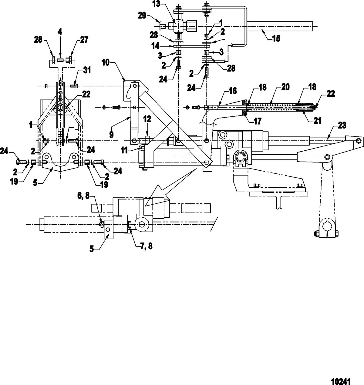 MERCRUISER JETDRIVE Reverse Mechanism