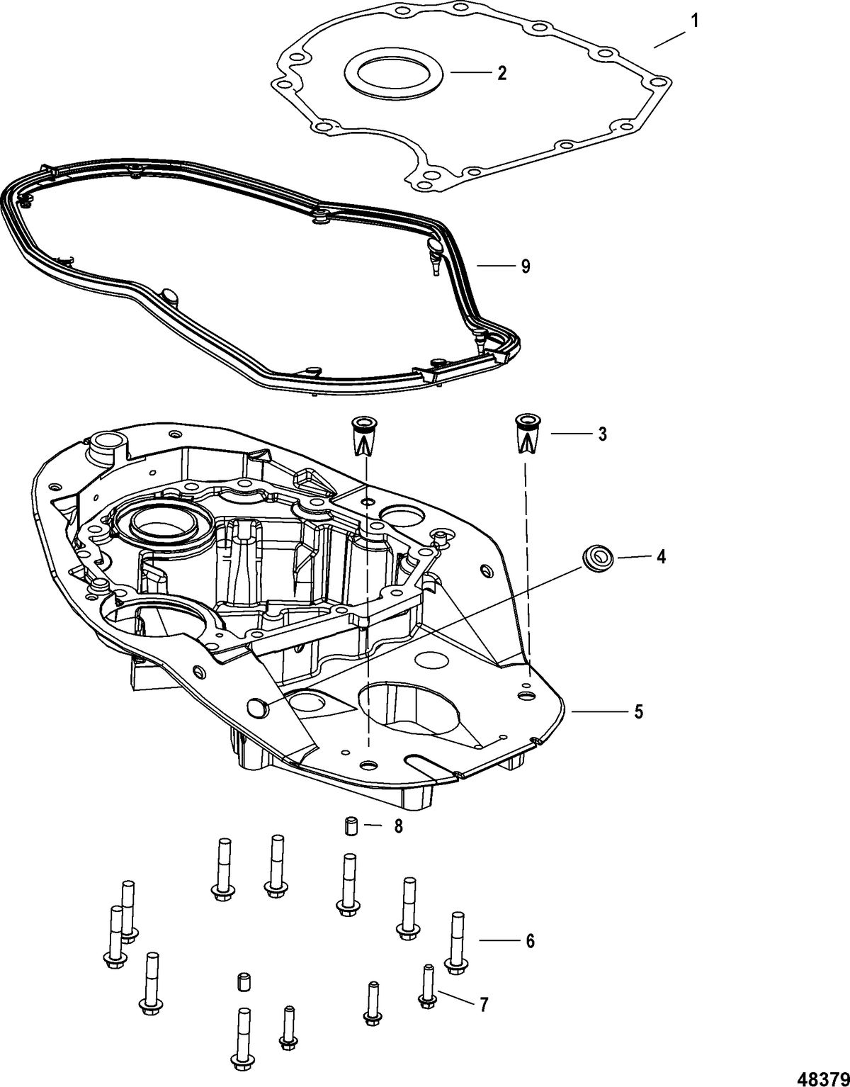 MERCURY/MARINER 150 4-STROKE Adaptor Plate