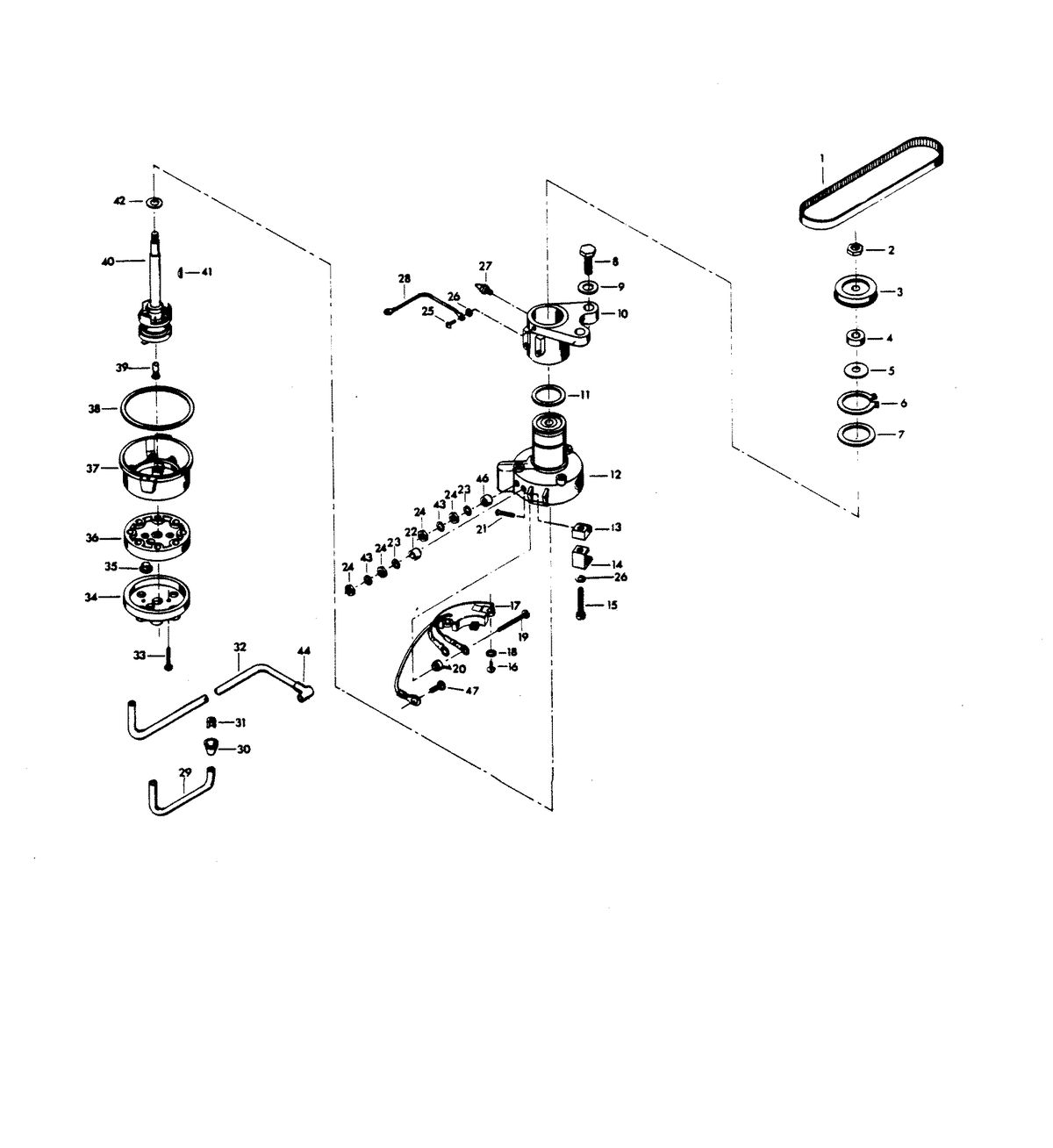 CHRYSLER 75 H.P. DISTRIBUTOR