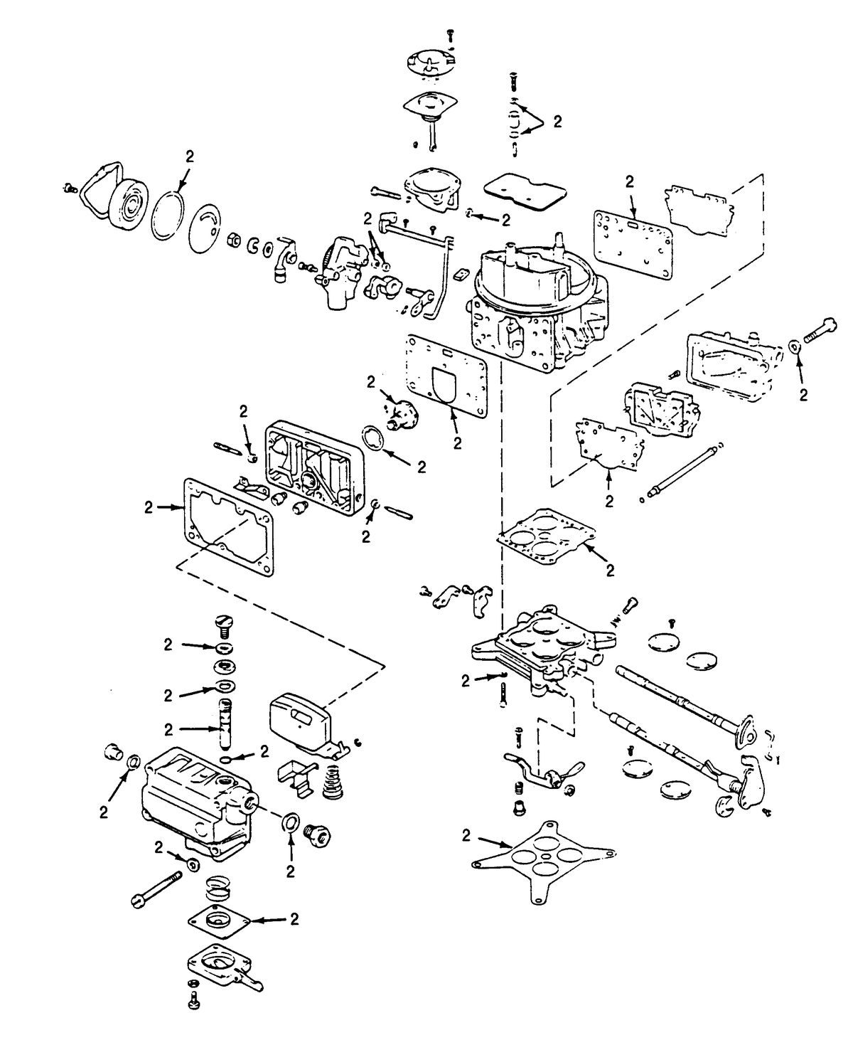 U.S. MARINE US MARINE 351 INBOARDS CARBURETOR