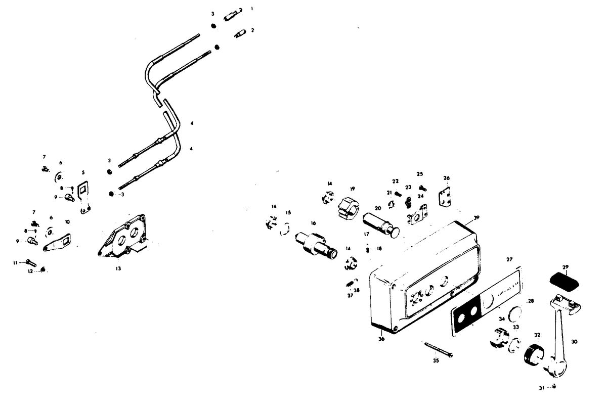 CHRYSLER 140 H.P. REMOTE CONTROL