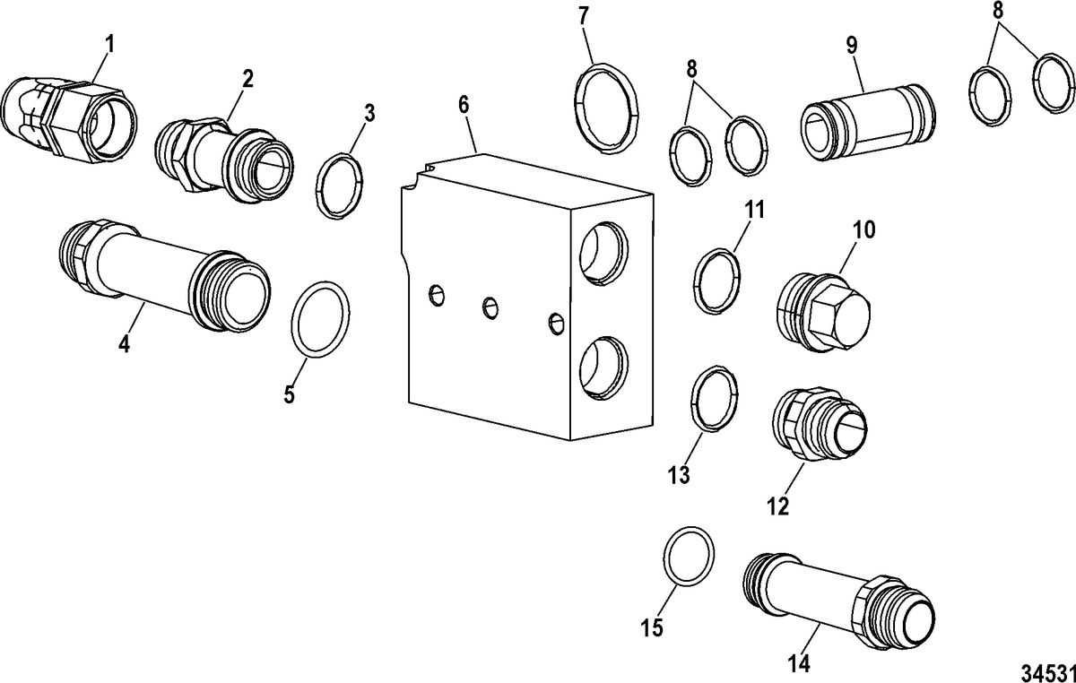 RACE STERNDRIVE 1200 SCI Intake Components(Water Intercooler)