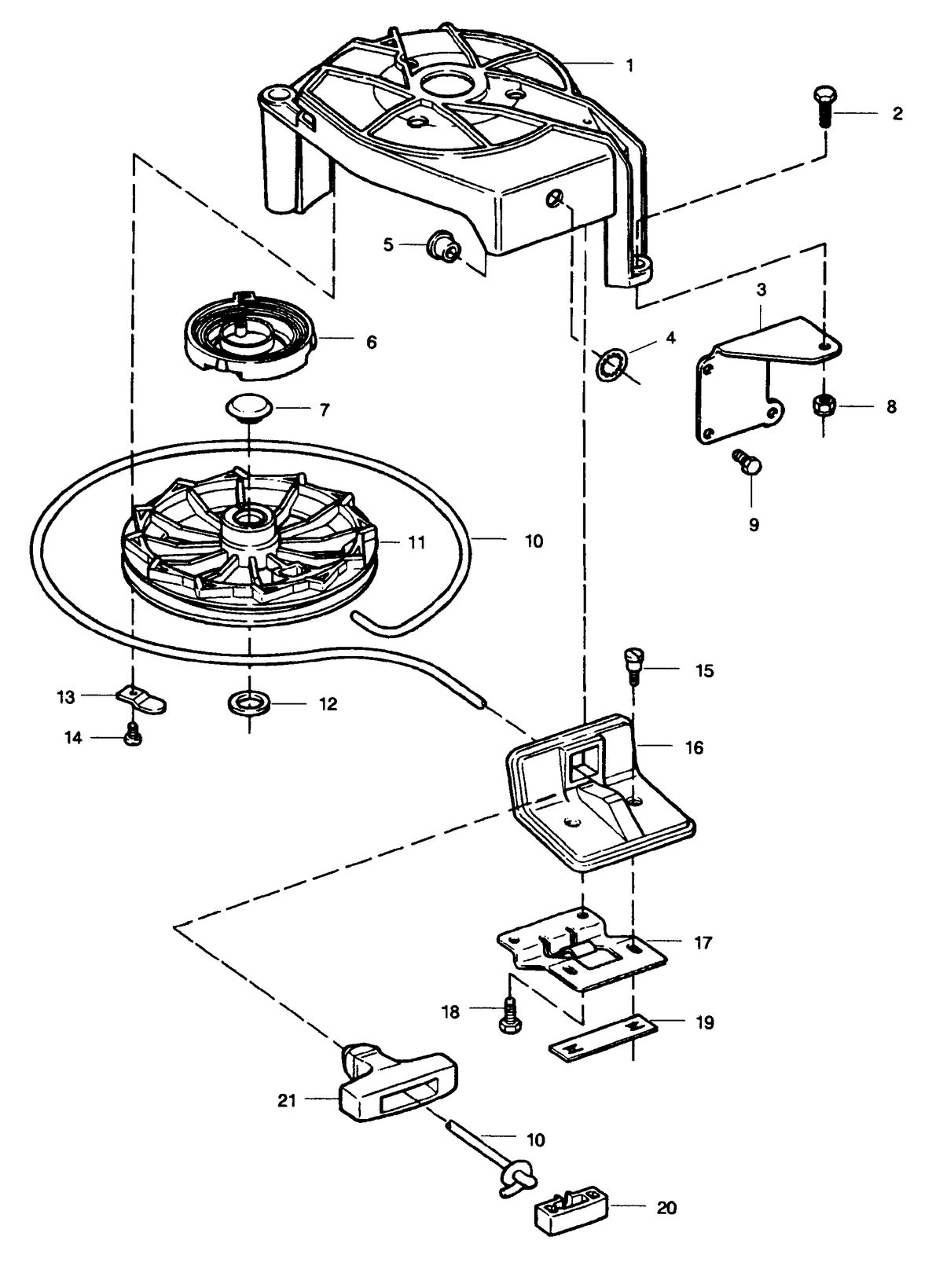 SEARS SEARS 15 H.P. STARTER