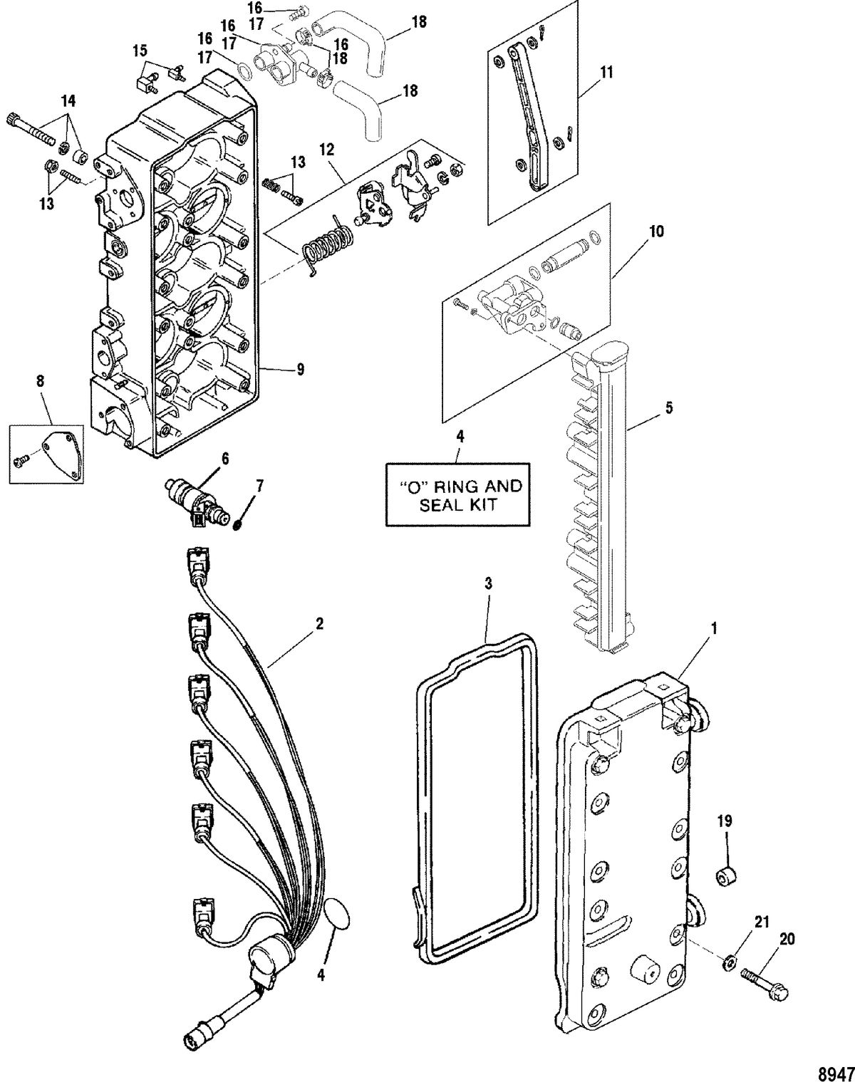 RACE OUTBOARD 150/200 PRO-MAX/SUPER MAGNUM (EFI) Fuel Management System(0G367000 and Up)
