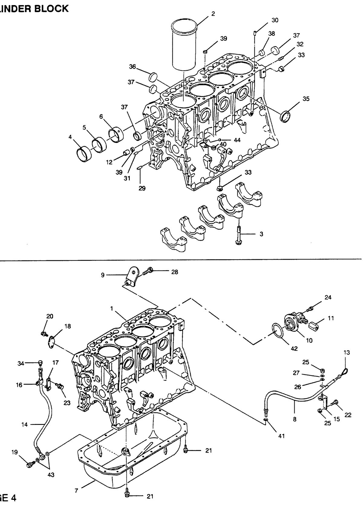 U.S. MARINE US MARINE W04CTA (150 H.P.) DIESEL CYLINDER BLOCK