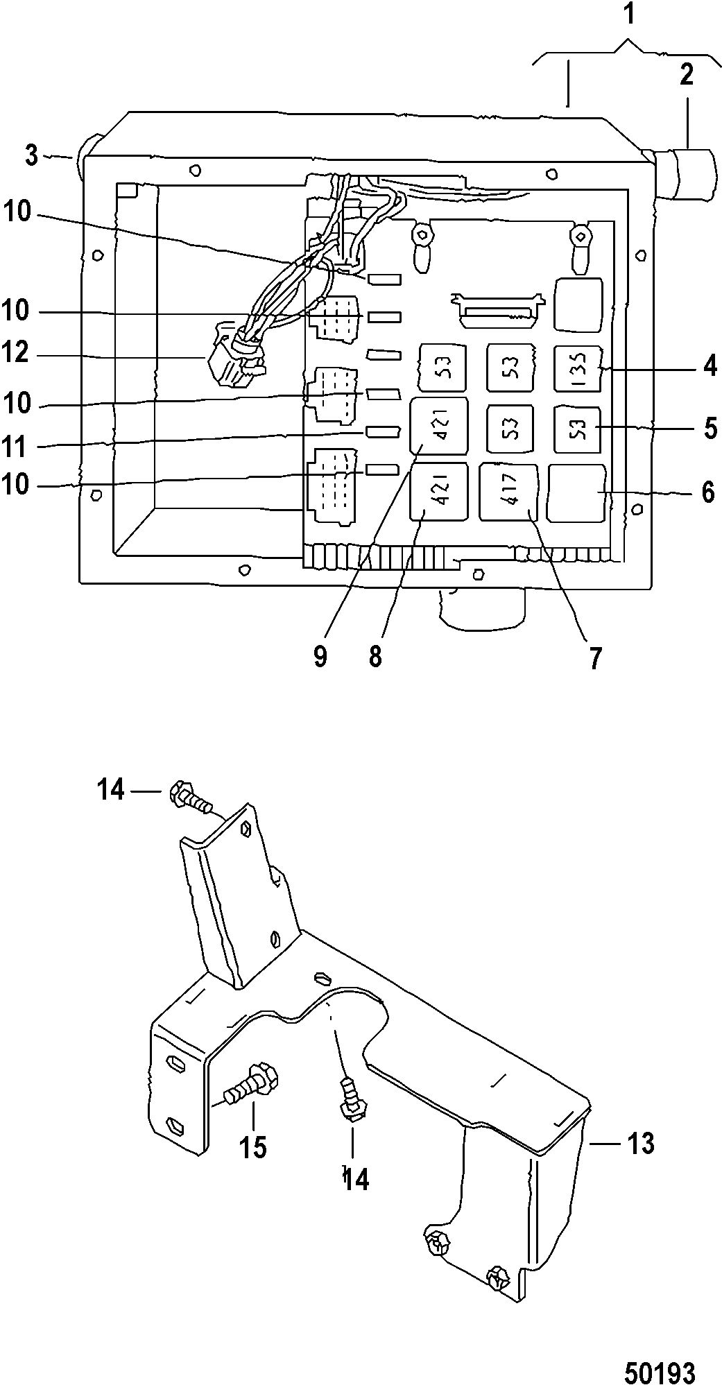 MERCRUISER VW TDI 3.0L ELECTRICAL COMPONENTS