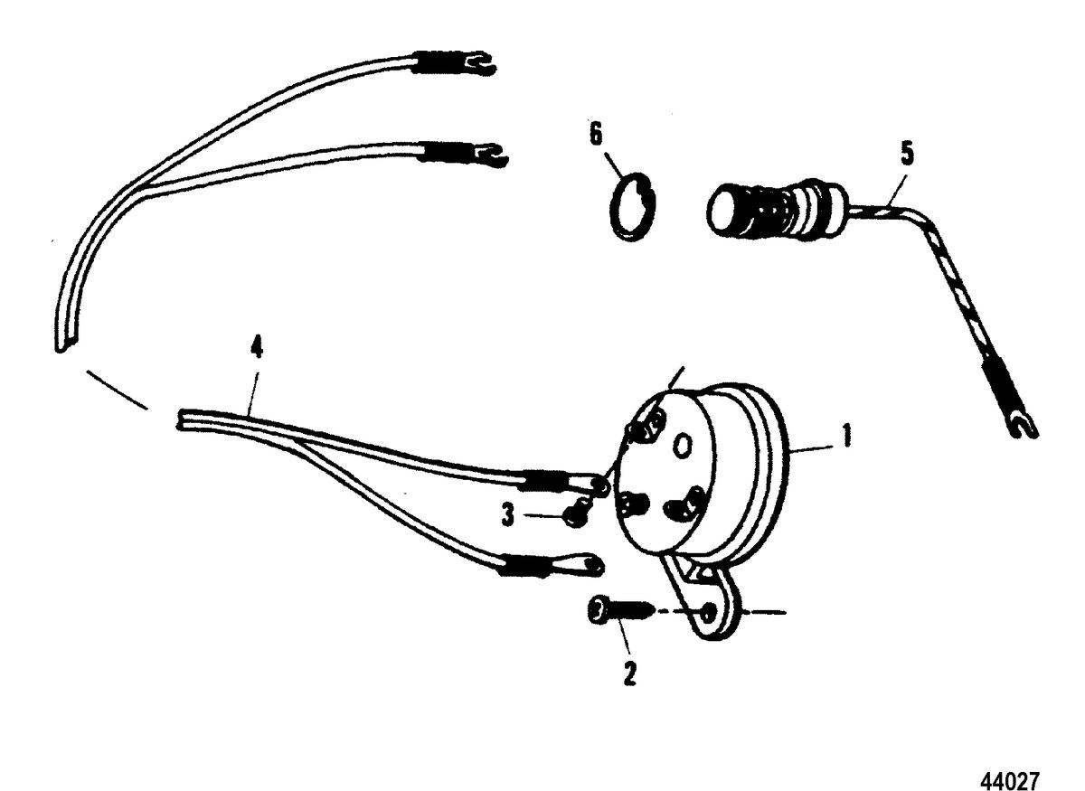 FORCE 90 HP FORCE Overheat Buzzer