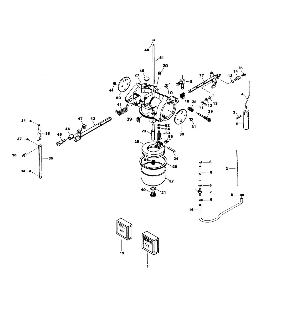 CHRYSLER 90 H.P. CARBURETOR