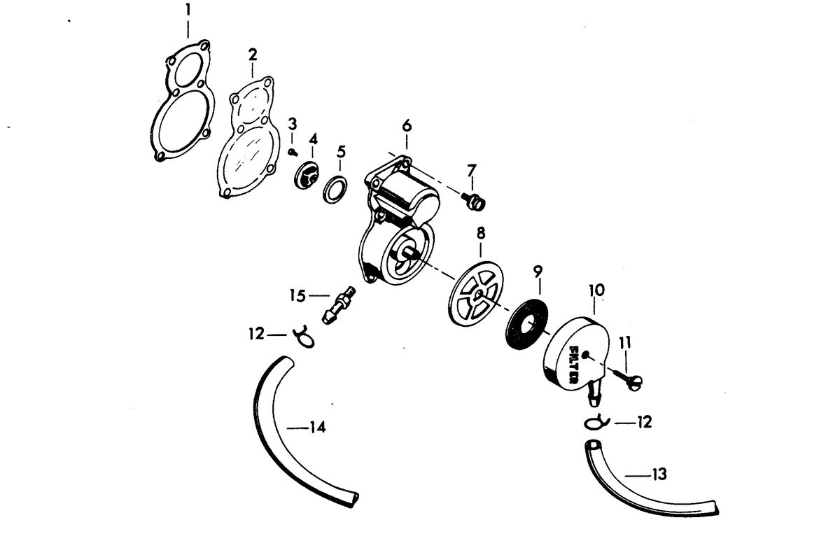 CHRYSLER 20 H.P. FUEL PUMP
