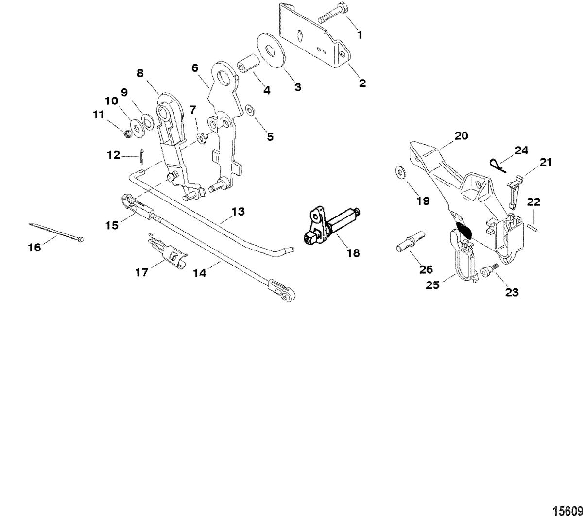 ACCESSORIES REMOTE CONTROL SYSTEMS AND COMPONENTS Attaching Kit - Remote Control(42805A6)