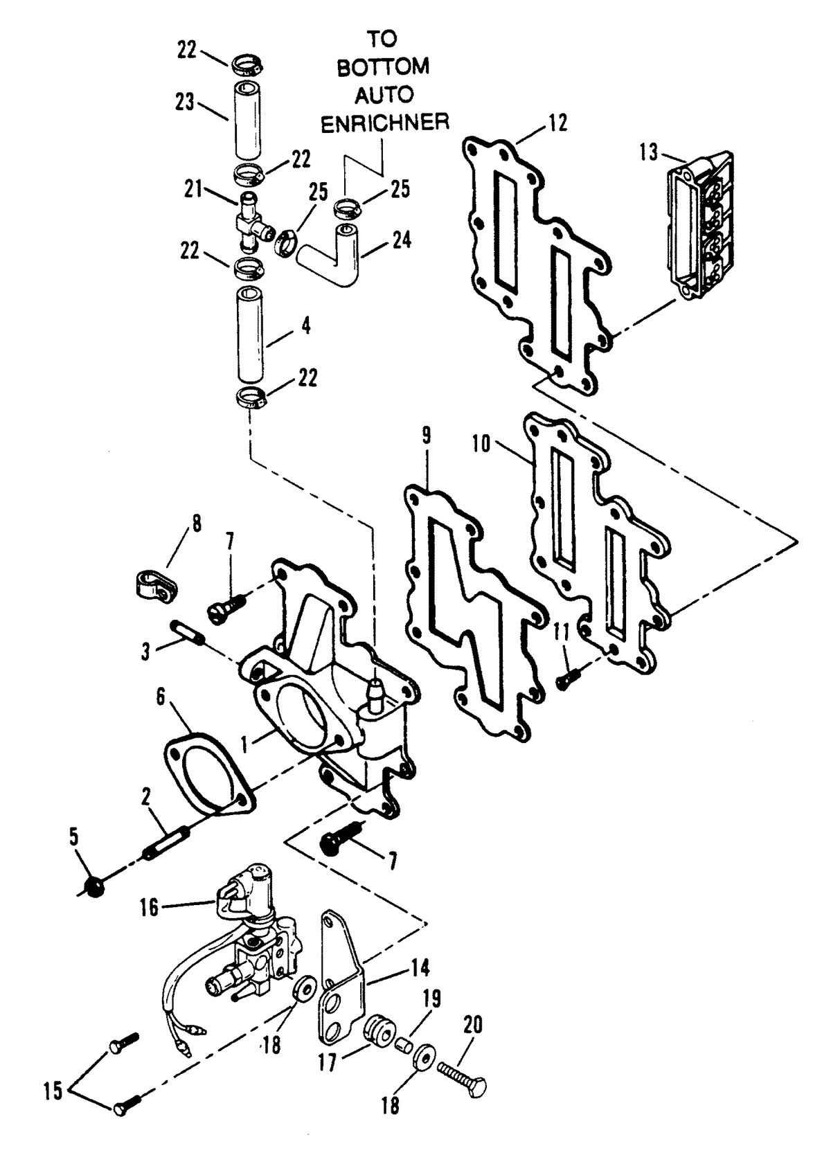 SPORTJET SPORT JET 120 REED PLATE AND AUTO ENRICHNER