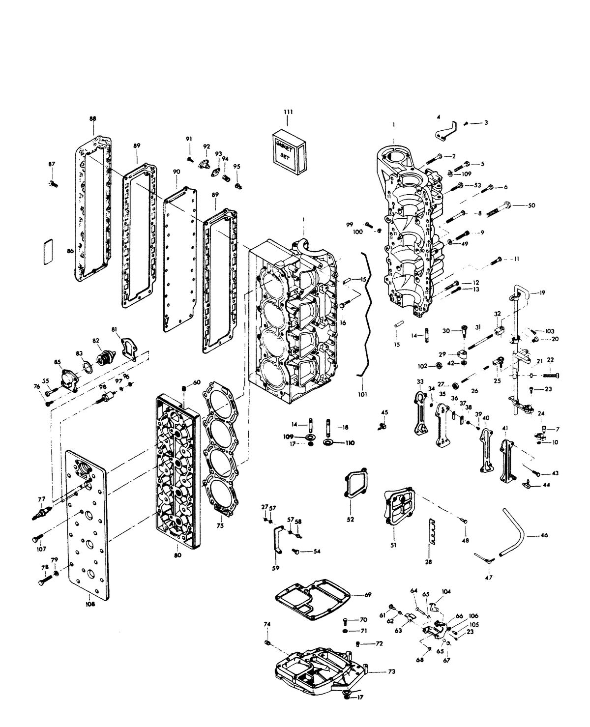 CHRYSLER 140 H.P. POWER HEAD