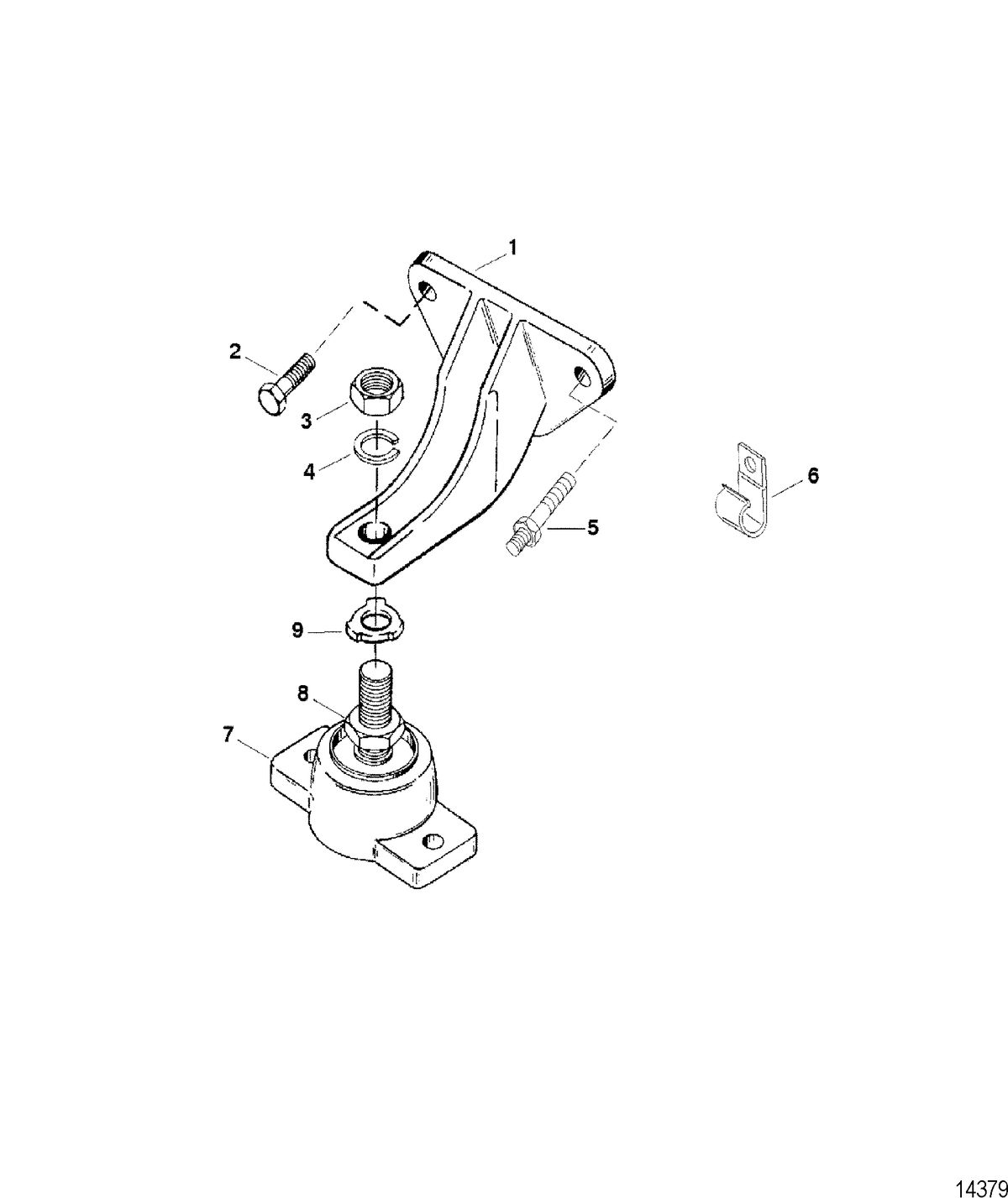 RACE STERNDRIVE SCORPION 377 STERNDRIVE Mounting(Engine)