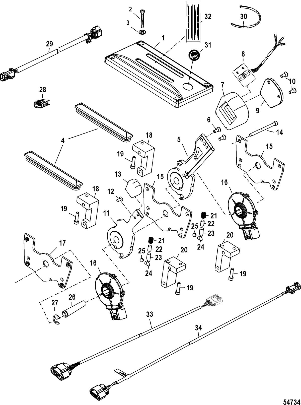 ACCESSORIES REMOTE CONTROL SYSTEMS AND COMPONENTS Zero Effort Control-DTS (2 Lever)
