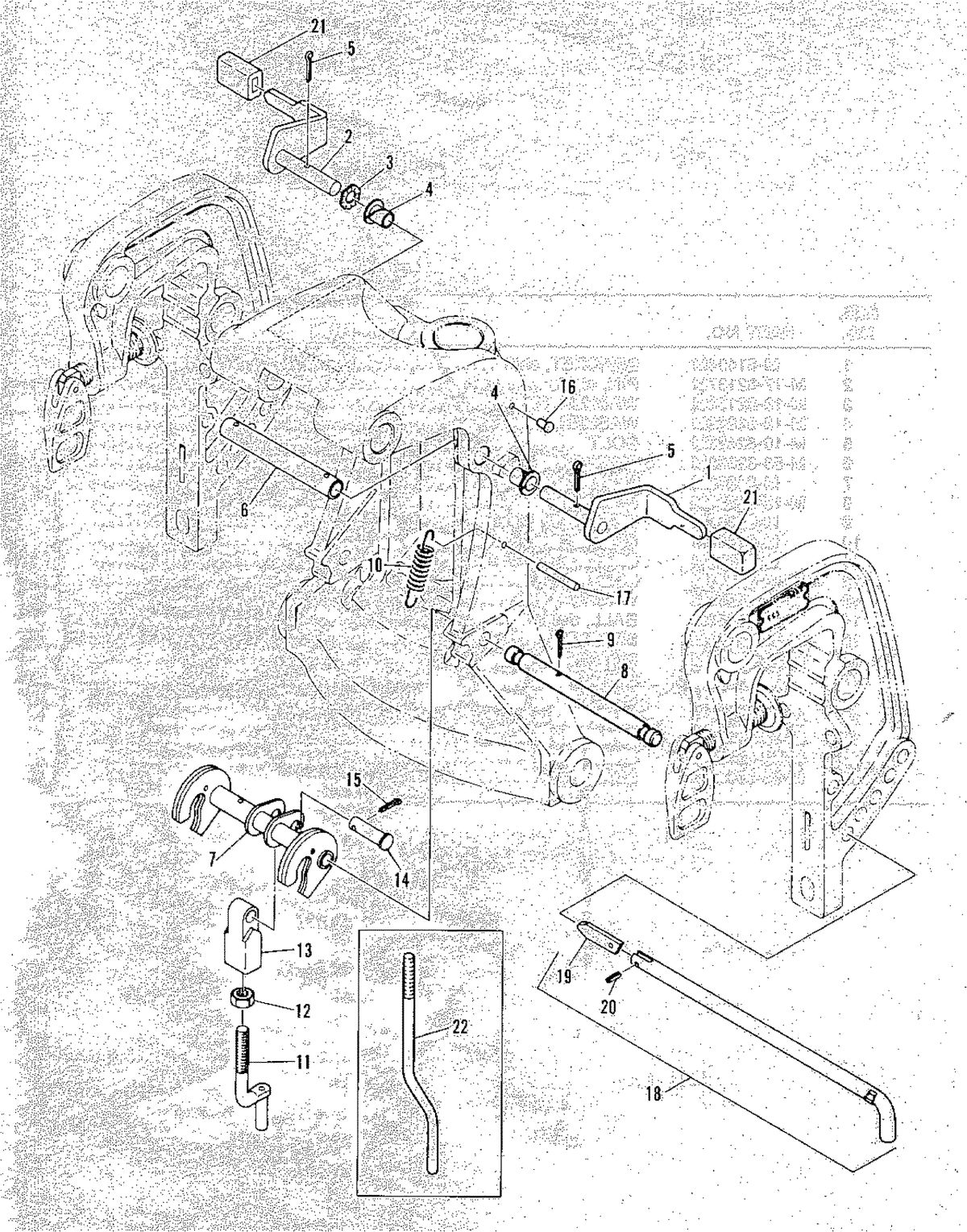 MARINER MARINER 60 REVERSE LOCK