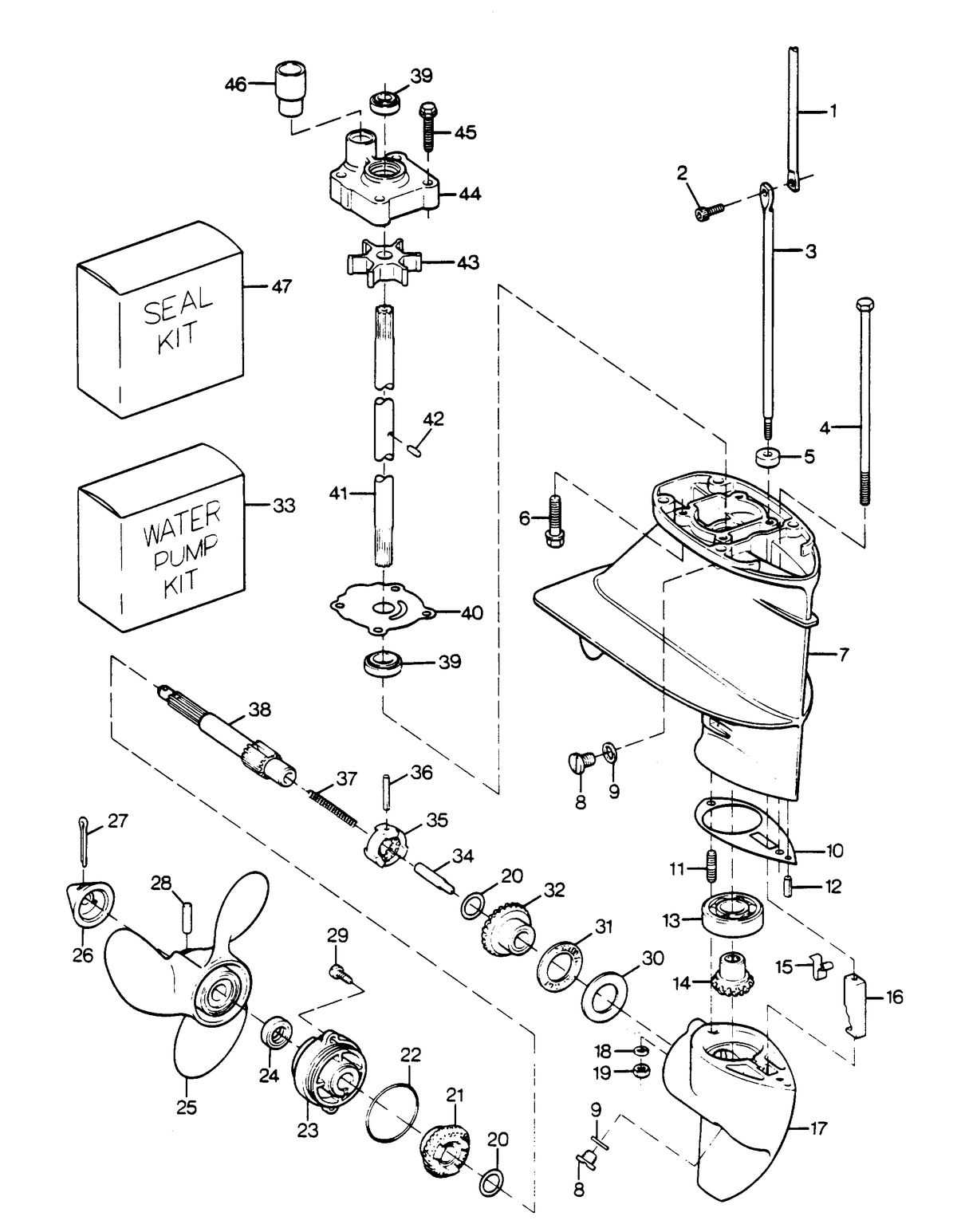 SEARS SEARS 15 H.P. GEARHOUSING