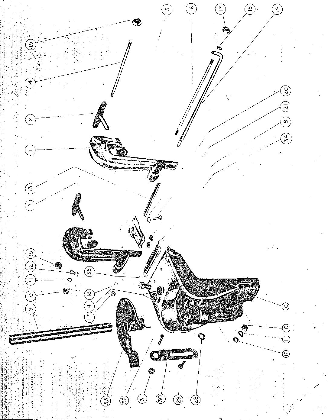 MARK MARK 30H, MARK 55H CLAMP AND SWIVEL BRACKET
