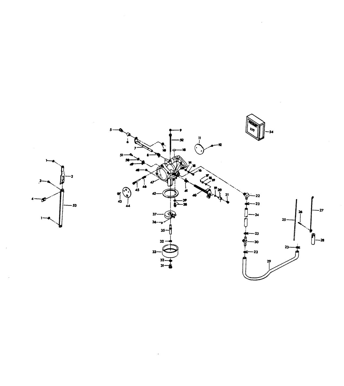 CHRYSLER 100 H.P. CARBURETOR