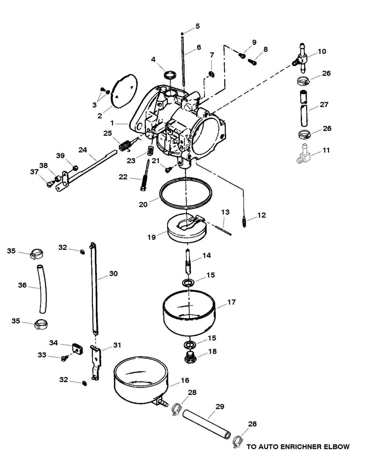 SPORTJET SPORT JET 120 XR2 CARBURETOR