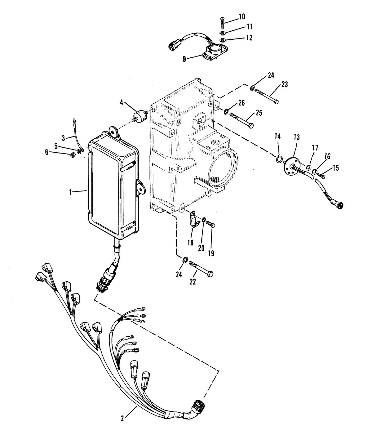 RACE OUTBOARD FORMULA 1 2 LITRE (EFI) E.F.I. CONTROL BOX
