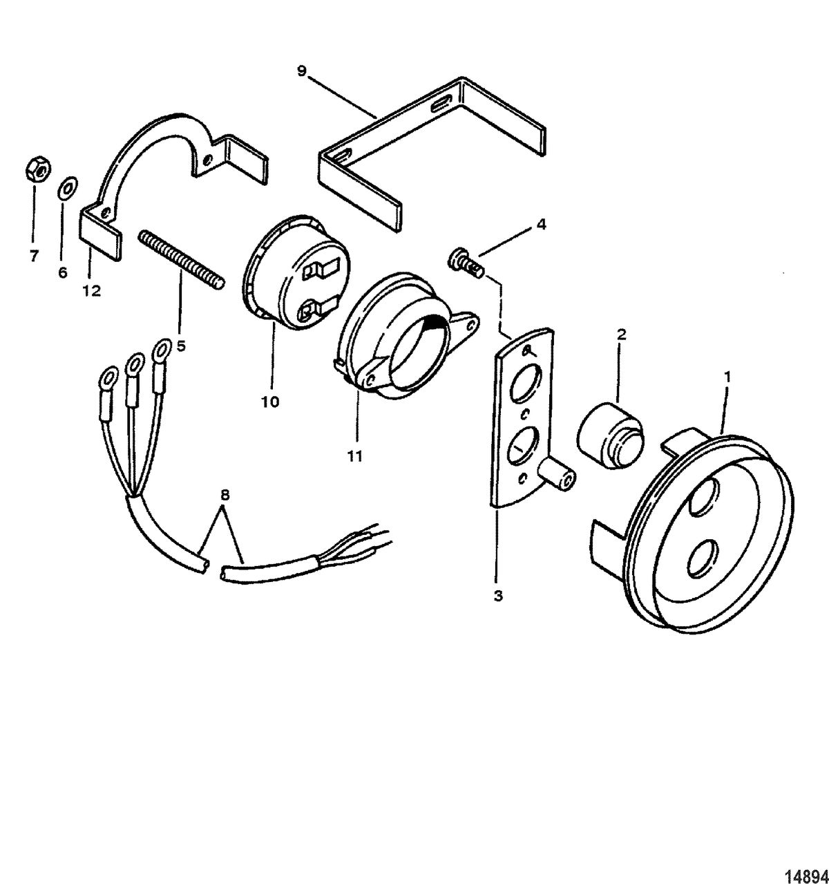 ACCESSORIES ELECTRICAL COMPONENTS AND HARNESSES Start/Stop Switch Panel