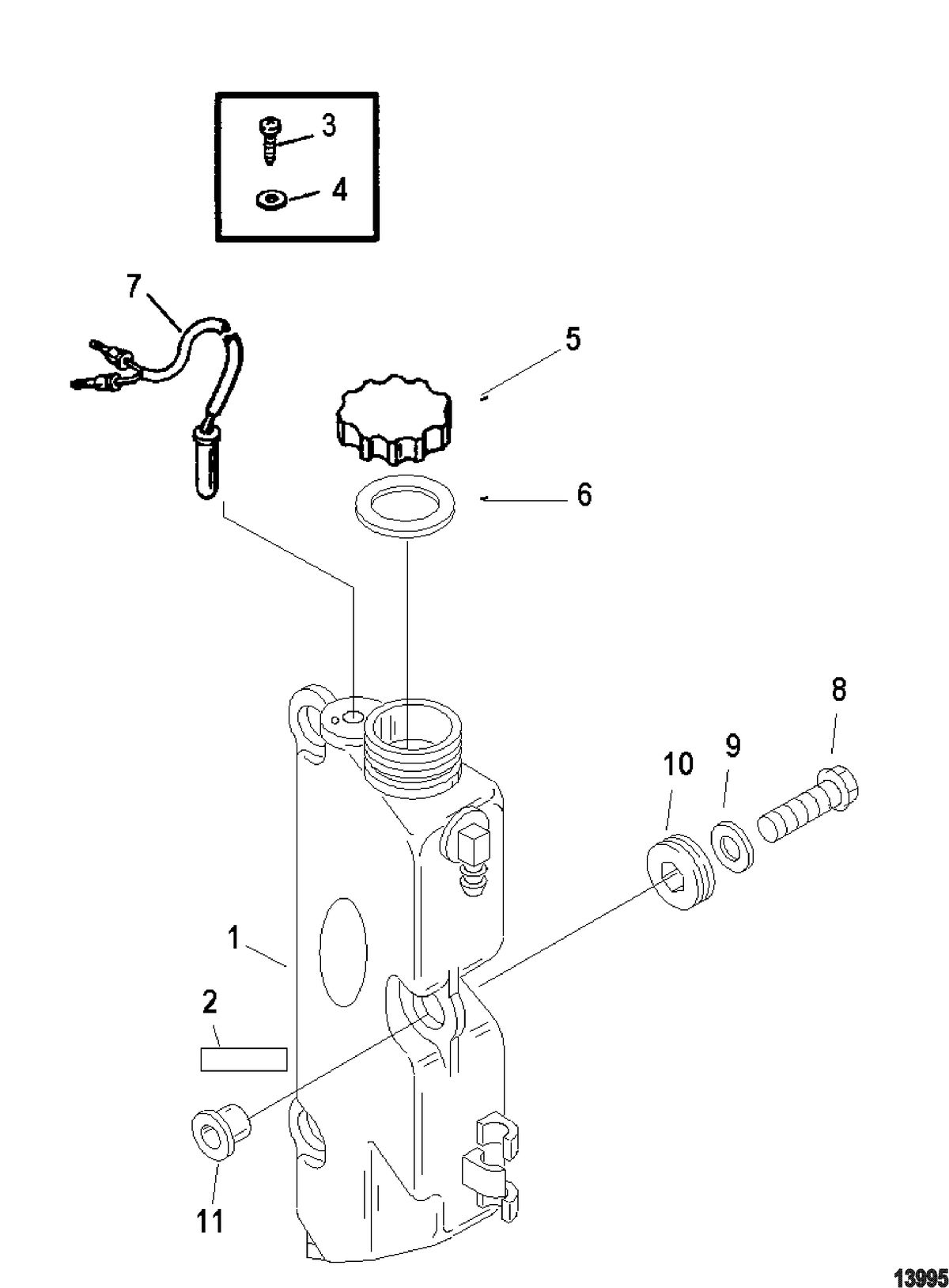 RACE OUTBOARD 250 XS(3.0L DFI) Oil Injection Components