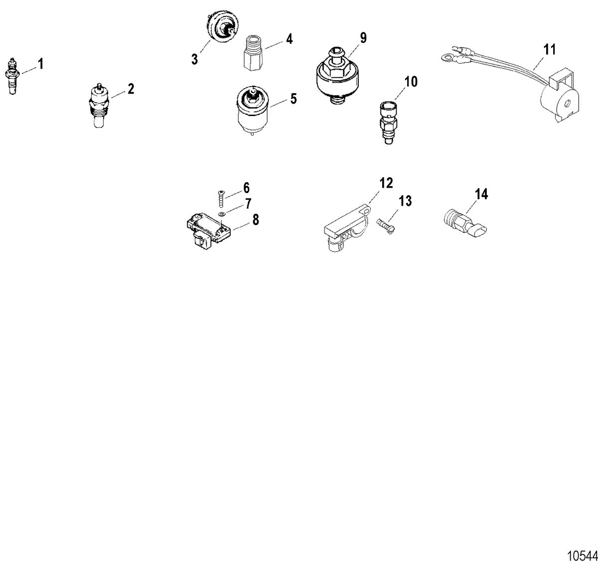RACE STERNDRIVE 575 SCI Sender And Sensors