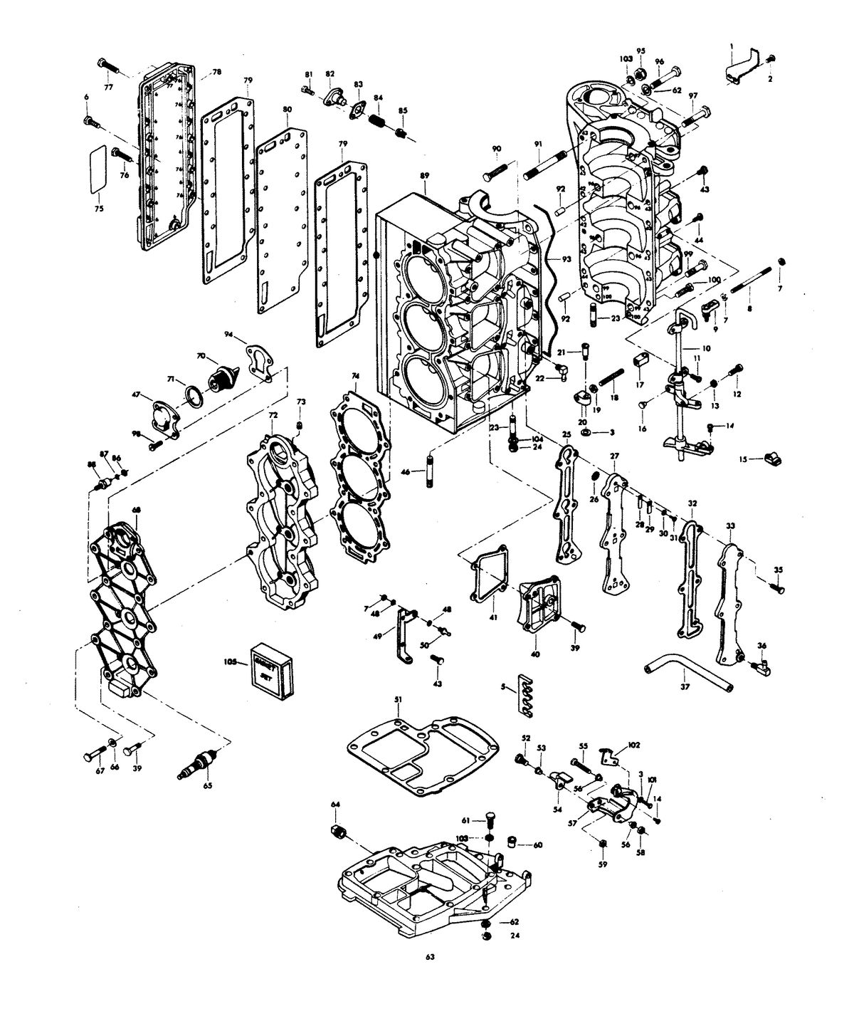 CHRYSLER 85 H.P. POWERHEAD