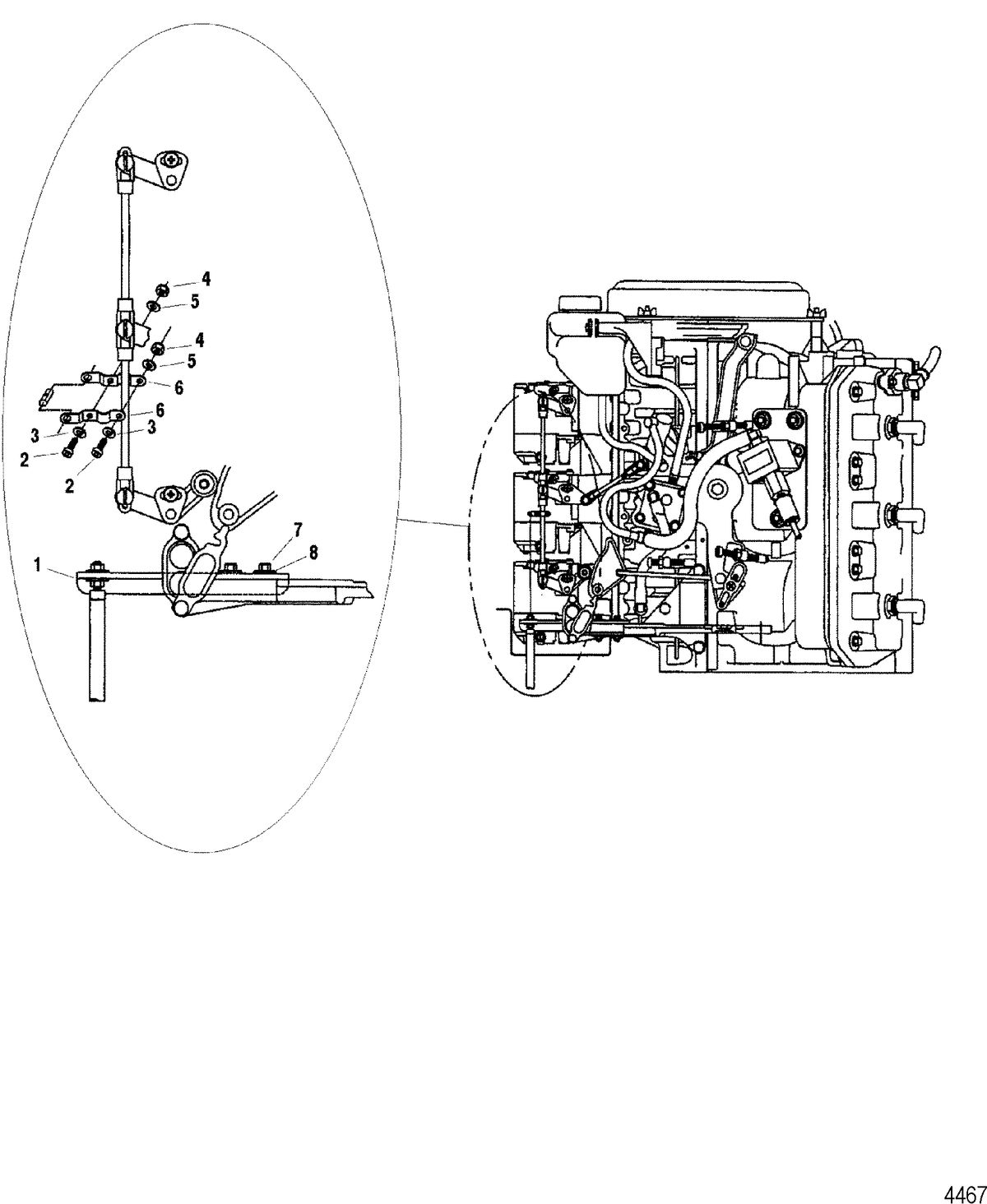 SPORTJET 210 CARB M2 JET DRIVE Speed Control Support