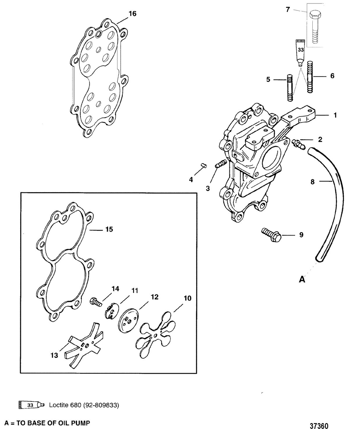 MERCURY/MARINER 30/40 H.P. INDUCTION MANIFOLD