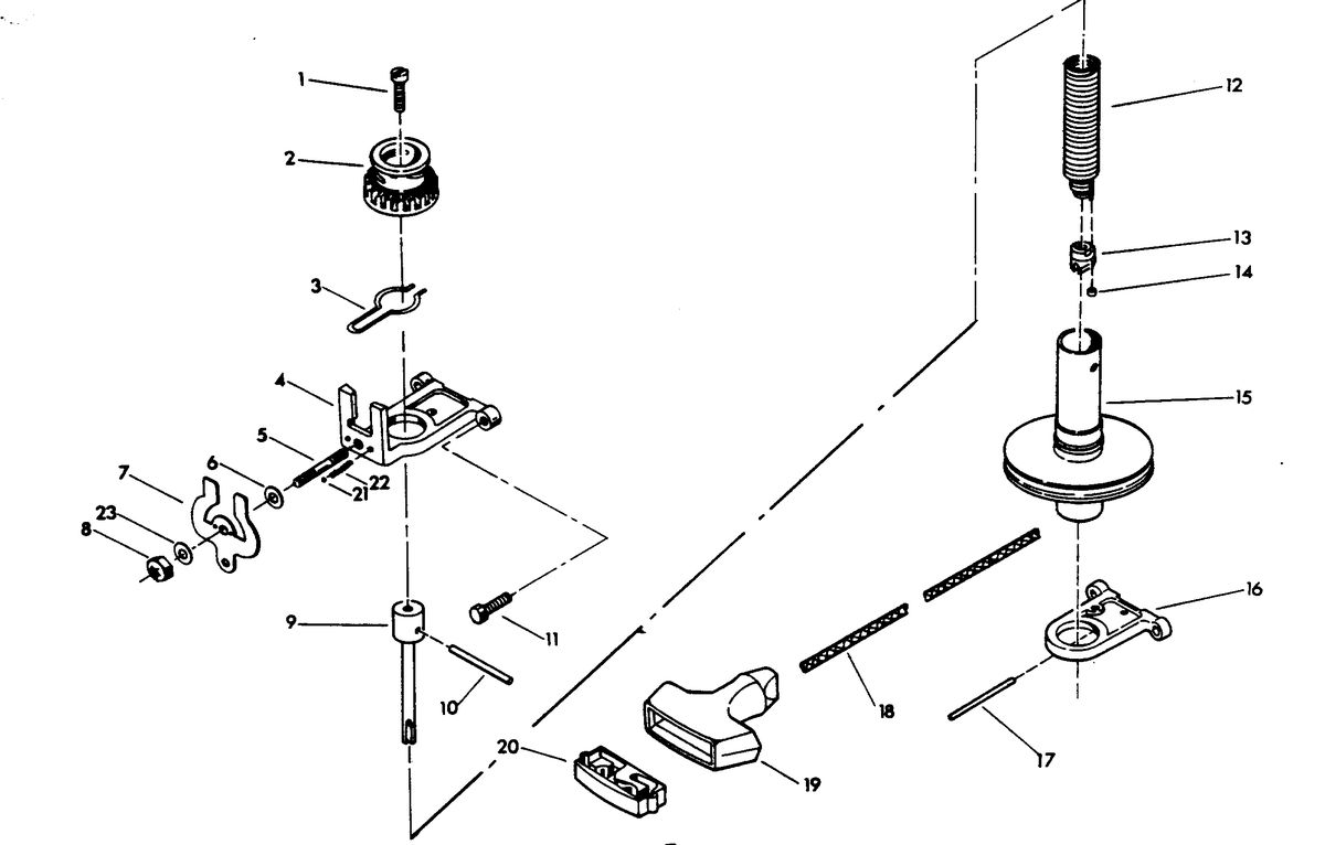 CHRYSLER 15 H.P. STARTER