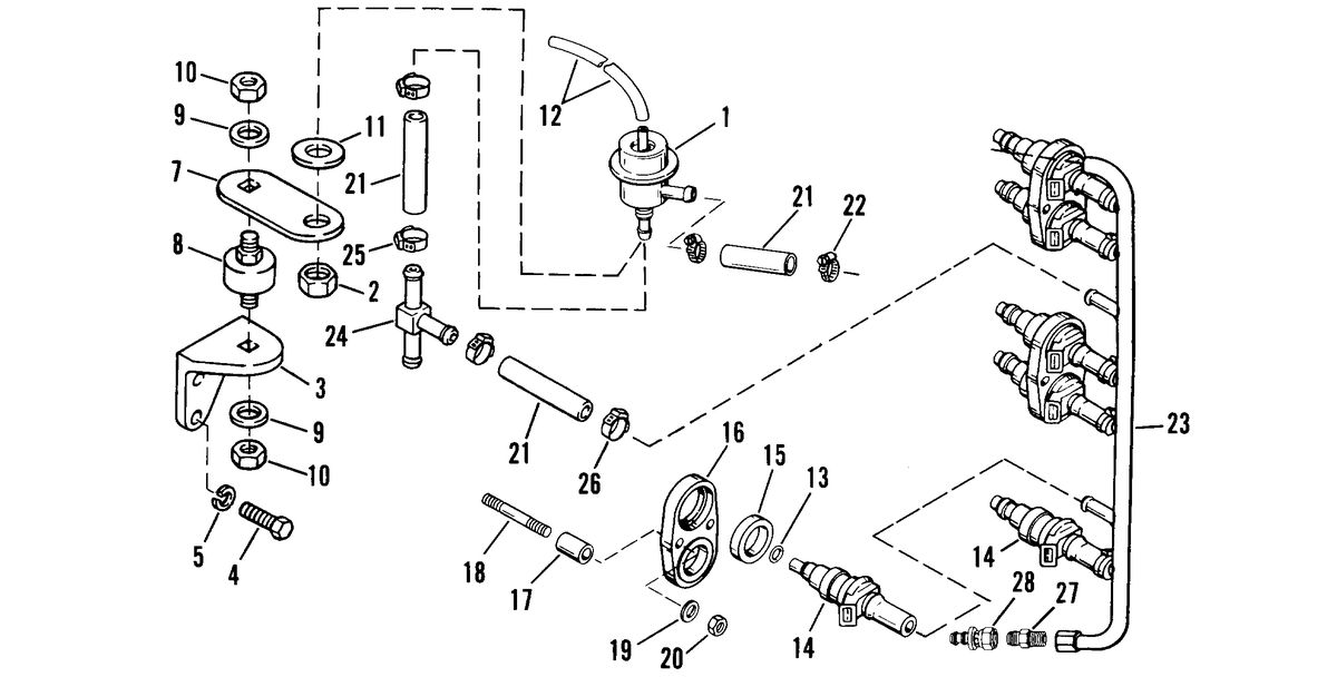 RACE OUTBOARD MOD - VP (EFI) FUEL INJECTORS