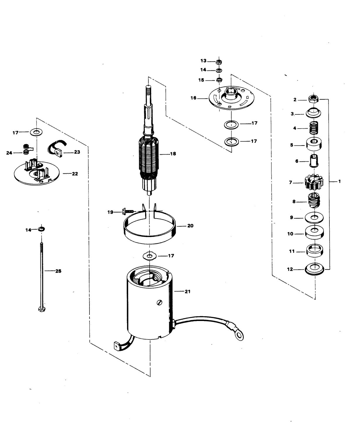 CHRYSLER 20 HP ELECTRIC STARTER