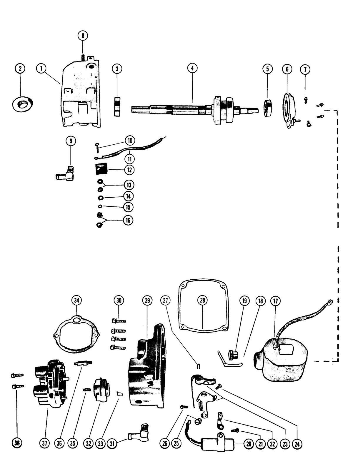 MARK MARK 50 MAGNETO (INTERNAL PARTS)