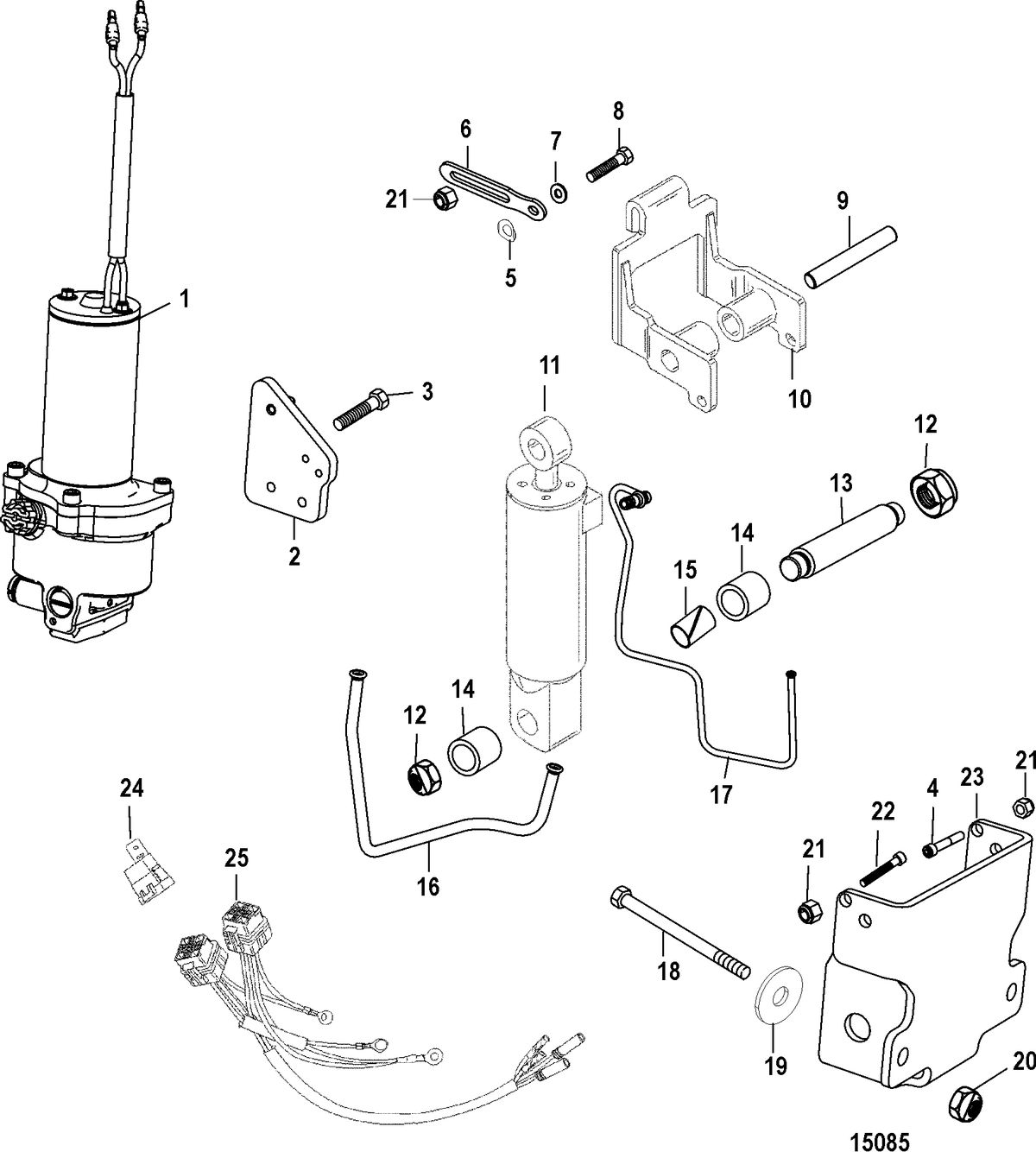 ACCESSORIES TRIM / TILT / LIFT SYSTEMS AND COMPONENTS Power Trim Kit(850700A6 / 850700A08)