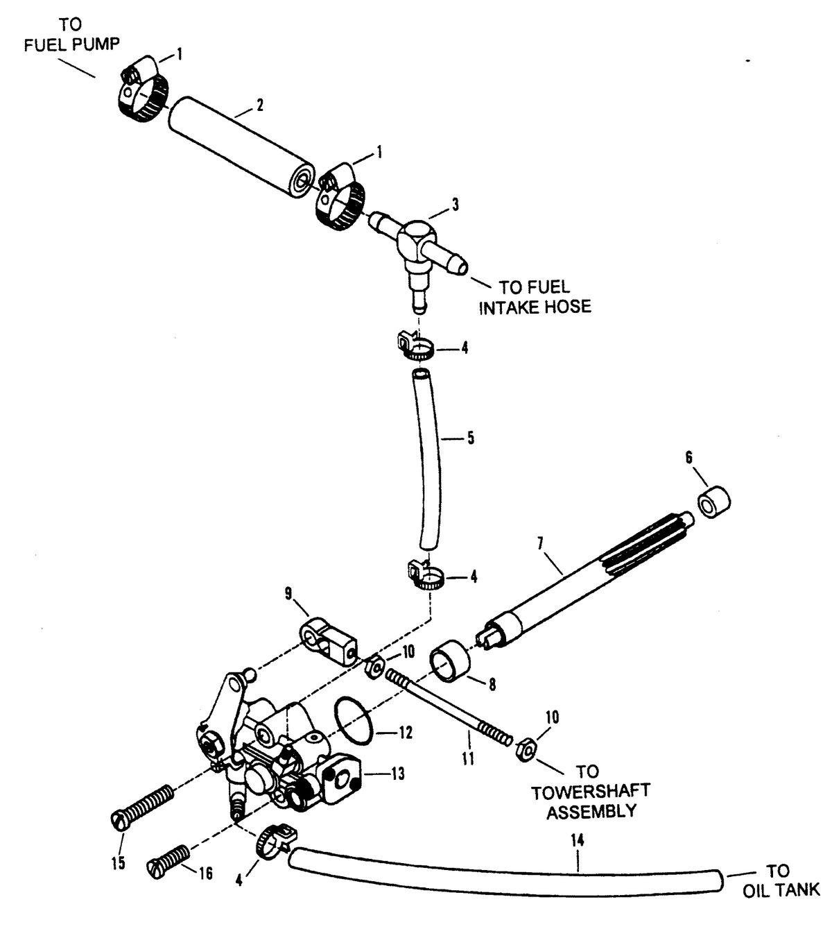 SPORTJET SPORT JET 120 OIL INJECTION PUMP